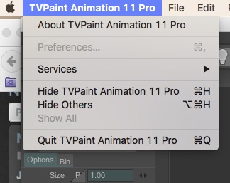 No Preferences access under TVPaint Animation menu.jpg