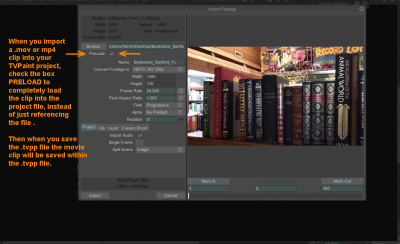 Check PRELOAD when adding MOV or MP4 clip.png
