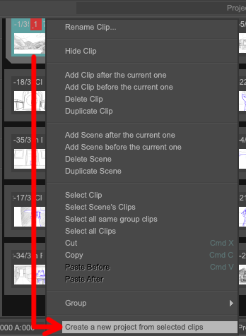 Create New Project from Selected Clip.png