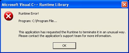 Runtime Error!