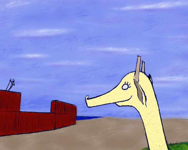 Still 1 from &amp;quot;The crane and the giraffe&amp;quot;